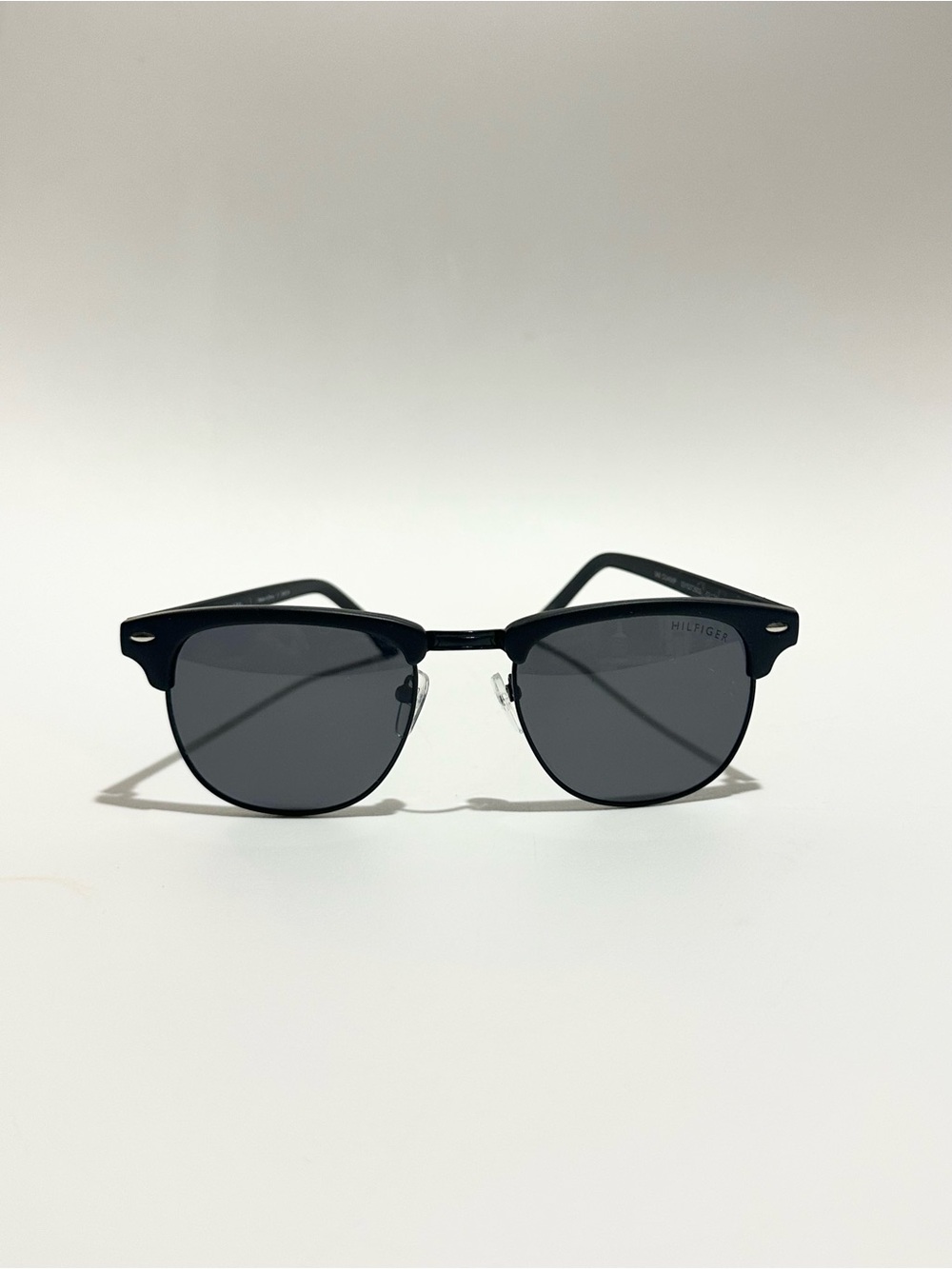Tommy Hilfiger Buckley MM OU468P Polarized Club Style Sunglasses Black